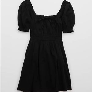 AERIE PUFF SLEEVE MINI DRESS